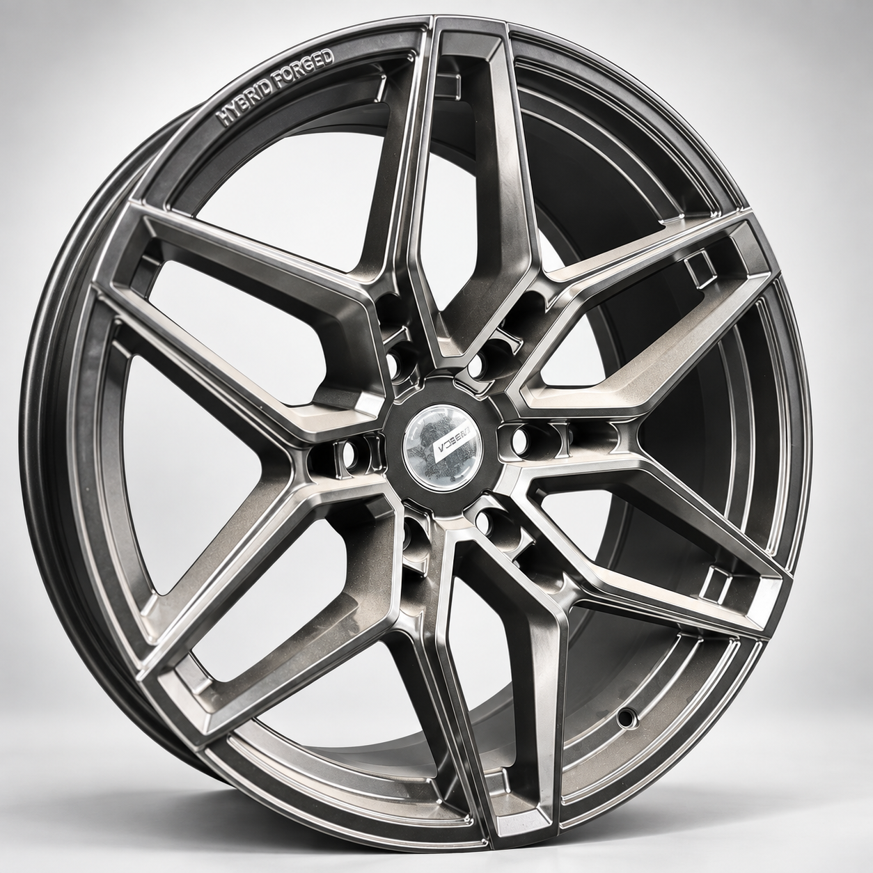 Roda forjada grafite esportiva para carros importados